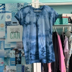 lululemon swiftly tech blue tie-dye